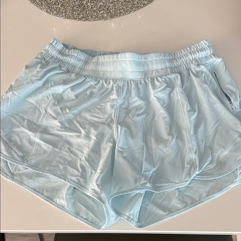 lululemon athletica Sky Blue Athletic Shorts